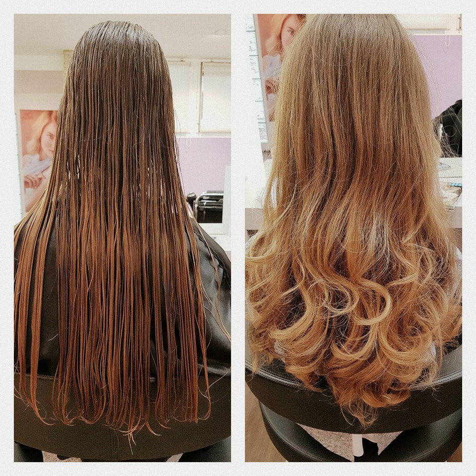 Balayage Langhaar